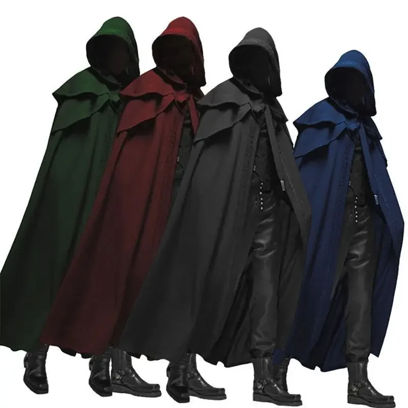 Men Monk Cosplay Outfit Mediev - Trench Coat Men 评论和价格